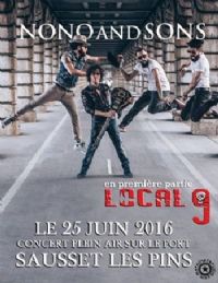Concert Rock. Le samedi 25 juin 2016 à Sausset Les Pins. Bouches-du-Rhone.  21H00